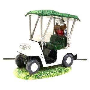 Dept 56 Snow Village Linden Hills Golf Cart 54936